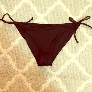 Black bikini bottoms